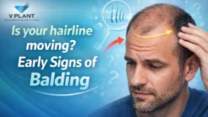 Is your hairline moving? Early Signs of Balding