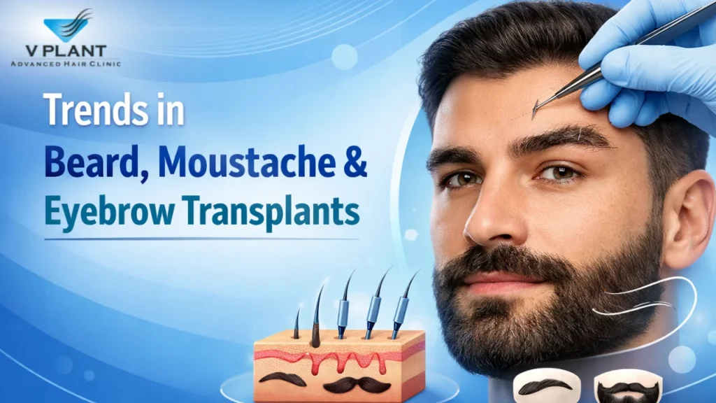 Trends in Beard, Moustache, and Eyebrow Transplants